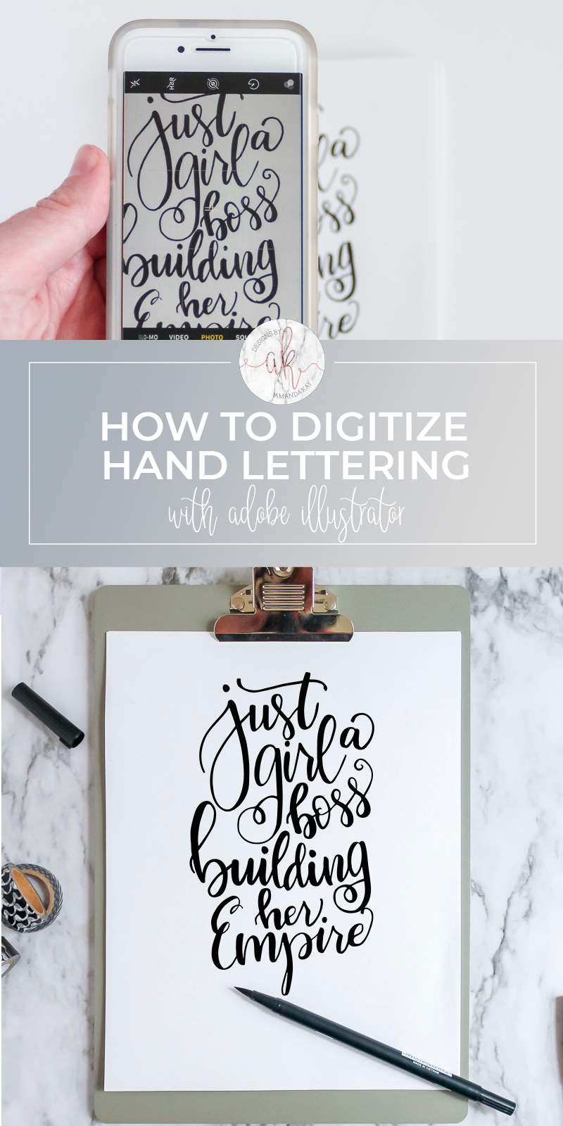 How to Digitize Hand Lettering