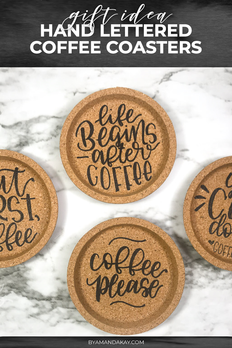 Hand Lettered Coasters Cover