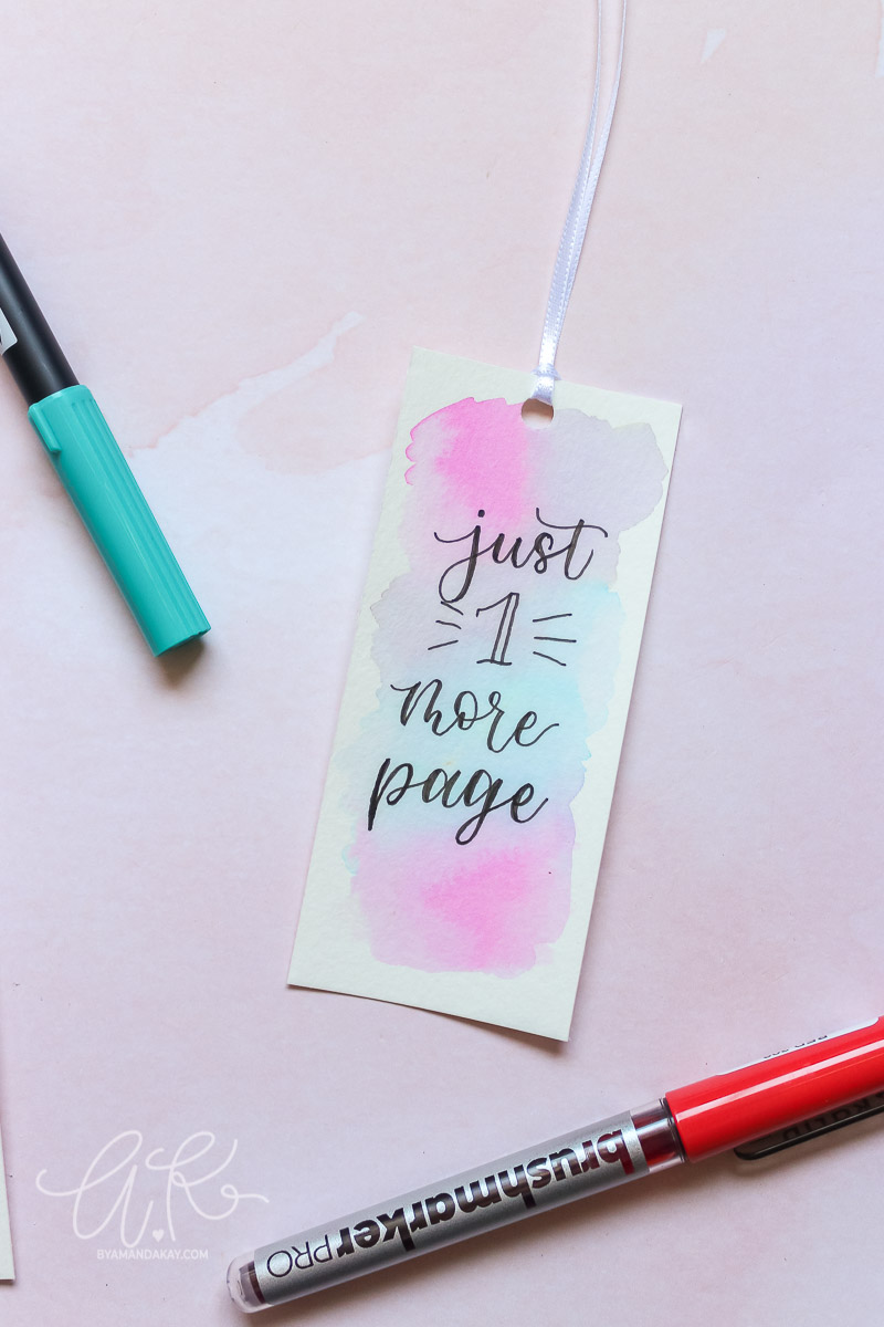 just 1 more page bookmark