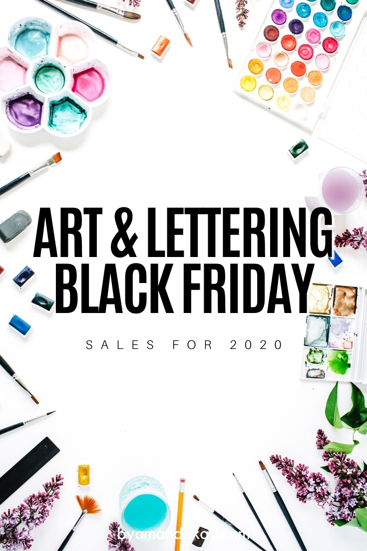 Art and Lettering Black Friday Sales 2020